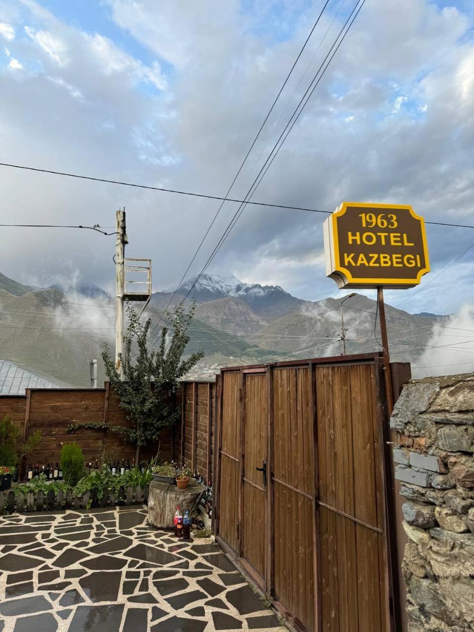 Hotel Kazbegi 1963 Exteriér fotografie
